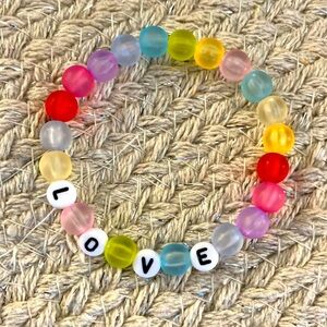 New Super Cute Frosted Love Bracelet